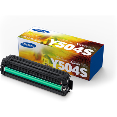 Samsung SU502A CLT-Y504S Yellow Toner Cartridge (1,800 Pages)
