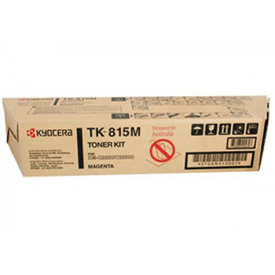 Kyocera TK-815M TK-815M Magenta Toner Cassette (20,000 pages)
