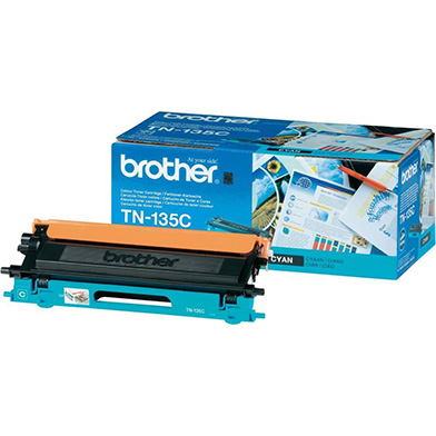Brother TN135C Cyan Toner Cartridge (4,000 Pages)