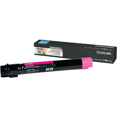 Lexmark X950X2MG Magenta Extra High Yield Toner Cartridge (24,000 Pages)
