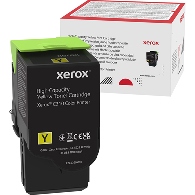 Xerox 006R04367 Yellow High Capacity Toner Cartridge (5,500 Pages)