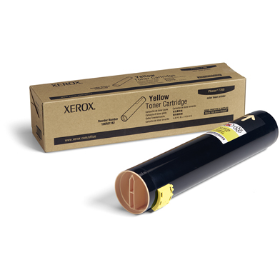 Xerox 106R01162 Yellow Toner Cartridge (25,000 Pages)