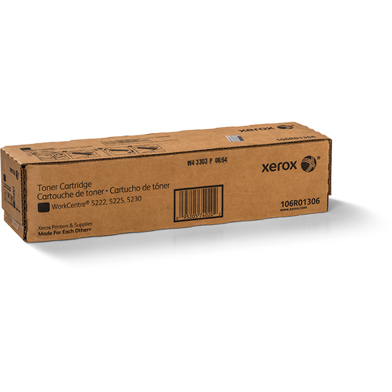 Xerox Black 106R01306 Toner Cartridge (30,000 Pages)