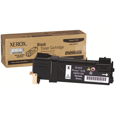 Xerox 106R01334 Black Toner Cartridge (2,000 Pages)