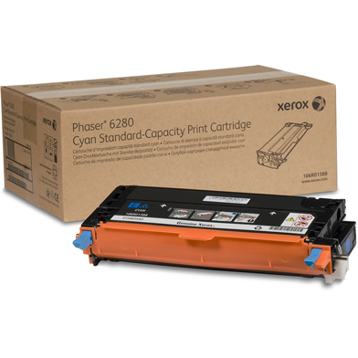 Xerox 106R01388 Cyan Toner Cartridge (2,200 Pages)