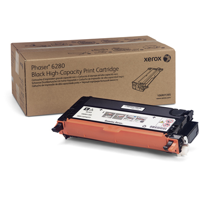 Xerox 106R01395 Black Hi-Cap Toner Cartridge (7,000 Pages)