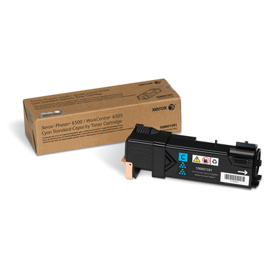 Xerox 106R01591 Cyan Toner Cartridge (1,000 Pages)