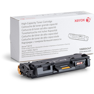 Xerox 106R04347 High Capacity Black Toner Cartridge (3,000 Pages)