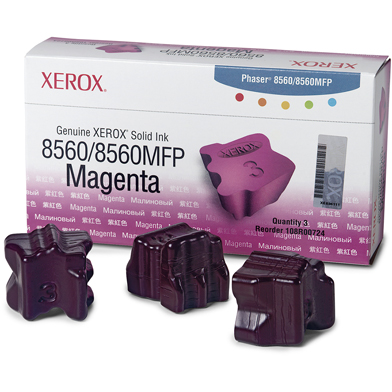 Xerox 108R00724 Solid Ink Magenta 3pk (3,400 Pages)