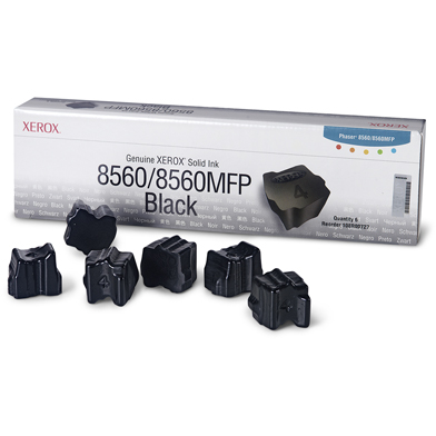 Xerox 108R00727 Solid Ink Black 6pk (6,800 Pages)