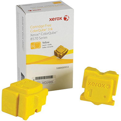 Xerox 108r00933 Solid Ink Yellow 2pk (4,400 Pages)