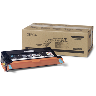 Xerox 113R00723 Cyan Hi-Cap Toner Cartridge (6,000 Pages)