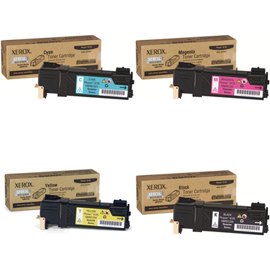 Xerox  Toner Rainbow Pack CMY (1K) + Black (2K)