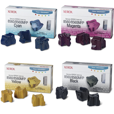 Xerox  Solid Ink Value Pack 3pk CMYK