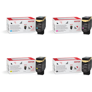 Xerox  High Capacity Toner Value Pack CMY (7,000 Pages) K (10,500 Pages)