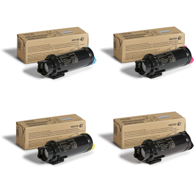 Xerox Standard Capacity Toner Pack CMY (1K Pages) K (2.5K Pages)