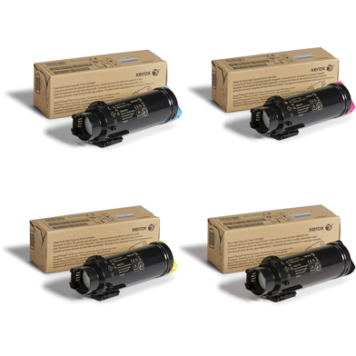 Xerox  Extra High Capacity Toner Pack CMY (4.3K Pages) K (5.5K Pages)