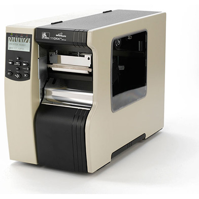 Zebra 110Xi4 & 12D Cutter & 10/100 Print Server