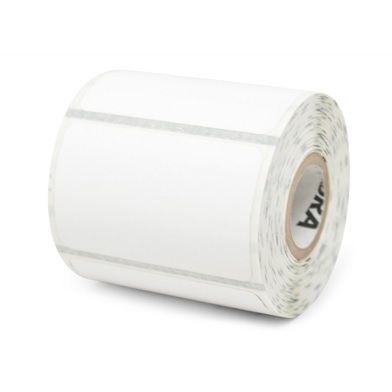 Zebra PolyPro 4000D Polypropylene Direct Thermal Labels (51mm x 51mm) (Box of 20 Rolls)