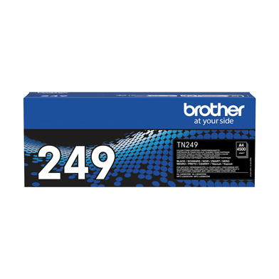 Brother TN249BK TN-249BK Super High Capacity Black Toner Cartridge (4,500 Pages)