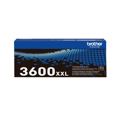 Brother TN-3600XXL Super High Capacity Black Toner Cartridge (11,000 Pages)