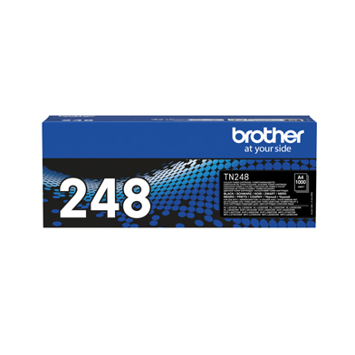 Brother TN248BK TN-248BK Black Toner Cartridge (1,000 Pages)