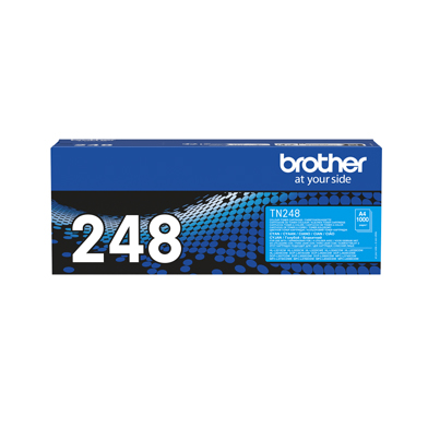 Brother TN248C TN-248C Cyan Toner Cartridge (1,000 Pages)