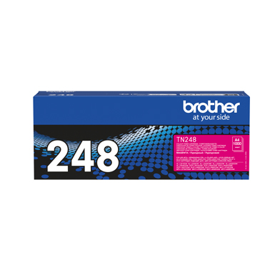 Brother TN248M TN-248M Magenta Toner Cartridge (1,000 Pages)