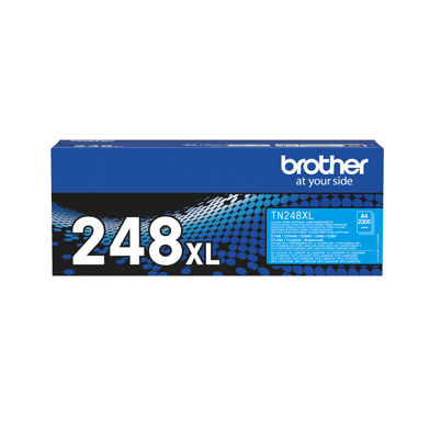 Brother TN248XLC TN-248XLC High Capacity Cyan Toner Cartridge (2,300 Pages)