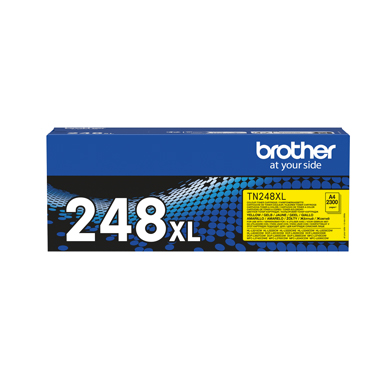 Brother TN248XLY TN-248XLY High Capacity Yellow Toner Cartridge (2,300 Pages)