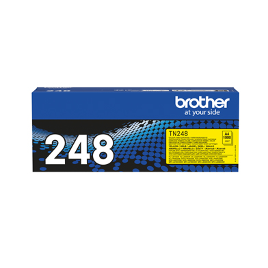 Brother TN248Y TN-248Y Yellow Toner Cartridge (1,000 Pages)