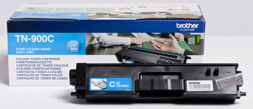 Brother TN900C Cyan Toner Cartridge (6,000 Pages)