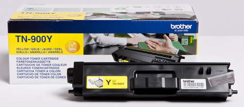 Brother TN900Y Yellow Toner Cartridge (6,000 Pages)