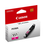 Genuine Canon Magenta CLI-551M Ink Cartridge (132 pages)