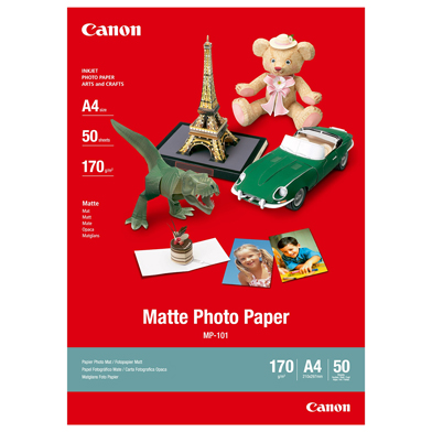 Canon 7981A005 MP-101 Matte Photo Paper - 170gsm (A4 / 50 Sheets)