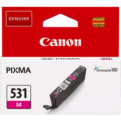 Canon 6120C001 CLI-531M Magenta Ink Cartridge (191 Pages)