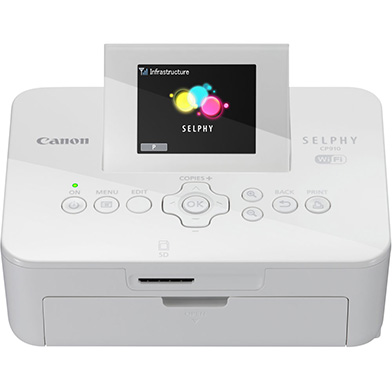 Canon SELPHY CP910 (White) Colour Dye-Sub Photo Printer