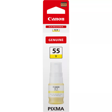 Canon 6291C001 GI-55Y Yellow Ink Bottle (3,000 Pages)