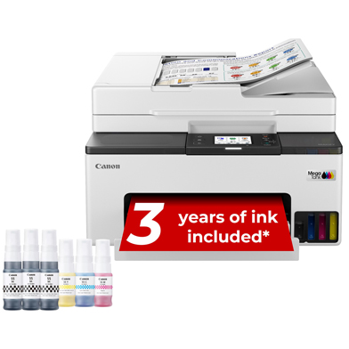 Canon MAXIFY GX2050 MegaTank A4 Colour Multifunction Inkjet Printer