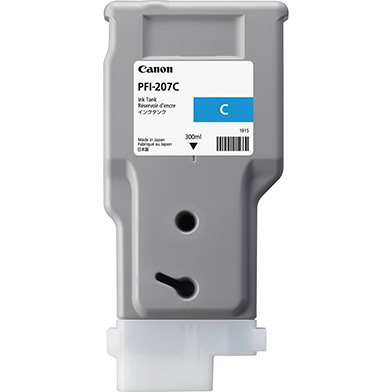 Canon 8790B001AA PFI-207C Cyan Ink Cartridge (300ml)