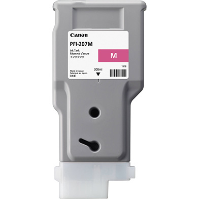 Canon 8791B001AA PFI-207M Magenta Ink Cartridge (300ml)