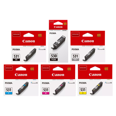 Canon  PGI-530/CLI-531 6 Colour Ink Cartridge Value Pack