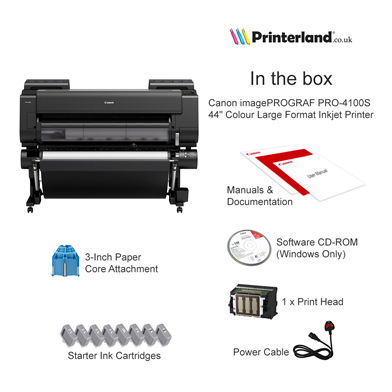 Canon imagePROGRAF PRO-4100S 44" Colour Large Format Inkjet Printer ...