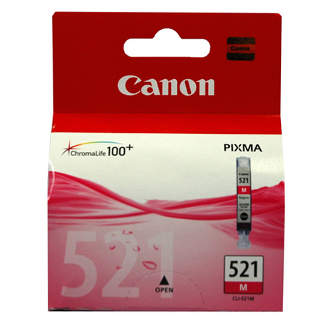 Canon CL521M CLI-521 Ink Cartridge (Magenta)