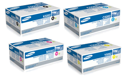 Samsung 5082S Toner Rainbow Pack CMY(2k) K(2.5k)