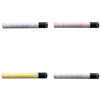 KONICA MINOLTA トナー　TN221 各色2本　bizhub Printerland Compatible Konica Minolta TN-221 Toner Cartridge