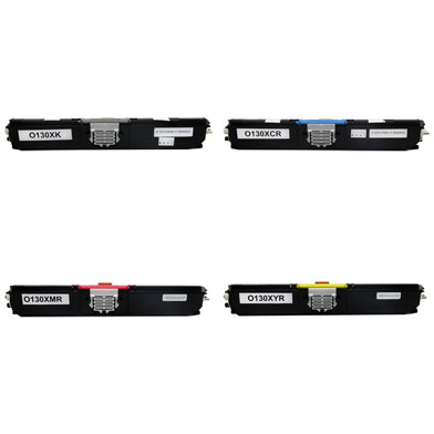 Compatible OKI High Capacity Toner Value Pack CMYK (2,500 Pages)