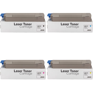 Printerland  Compatible OKI Toner Value Pack CMY (7,300 Pages) K (7,000 Pages)