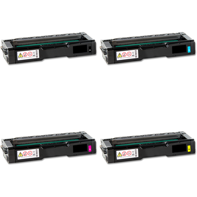 Printerland  Compatible Ricoh SPC220E Toner Cartridge Value Pack CMYK (2,000 Pages)