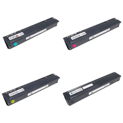 Printerland SHAMXC38VALPL Compatible Sharp Toner Cartridge Value Pack CMYK (10,000 Pages)